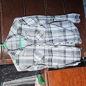 Long Sleeve Plaid Button Down